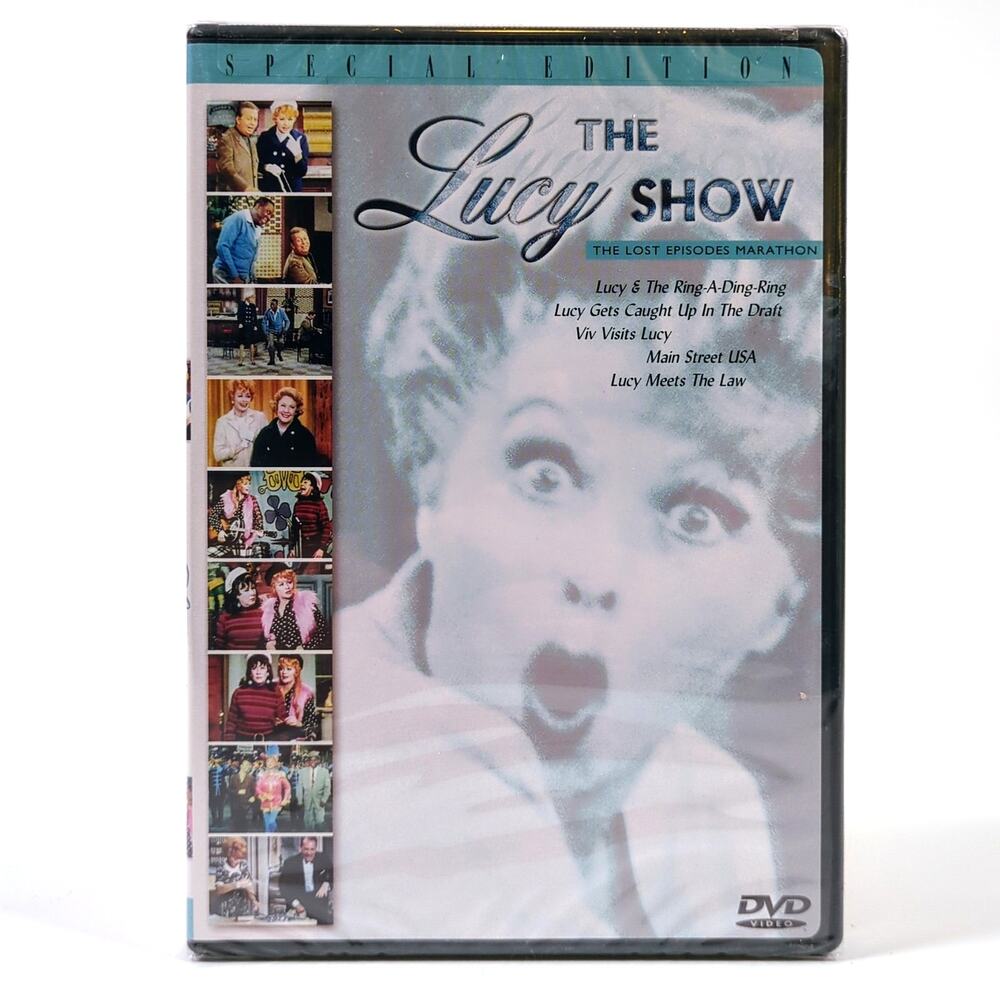 The Lucy Show The Lost Episodes Marathon DVD 2002 Special Edition New Sealed
